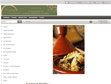 Tablet Screenshot of marokko-gourmet.de